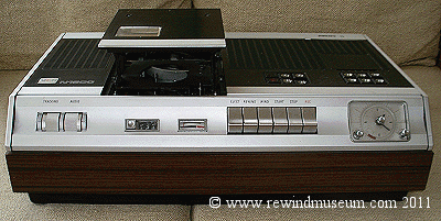The Philips N1500 VCR.