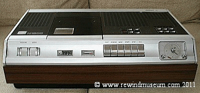 Philips N1500. The first ever domestic colour cassette recorder.