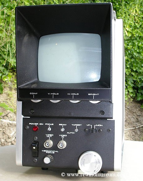 The Ampex CC-452 TV camera.