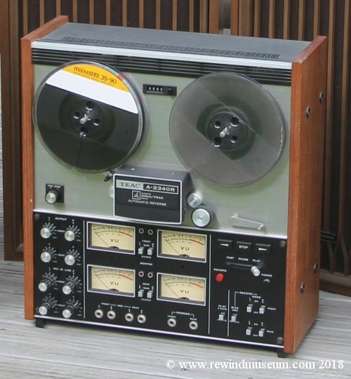 TEAC A-2340R reel to reel quadraphonic tape recorder