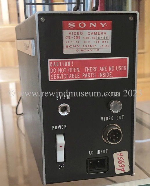 The Sony CVC=2000 camera