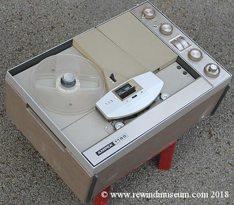 Vintage Ampex reel to reel video recorders. Ampex history. First