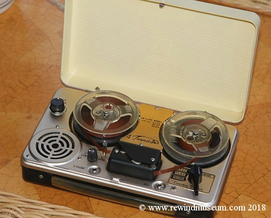 A tape recorder and other items, including a Garrard small reel-to
