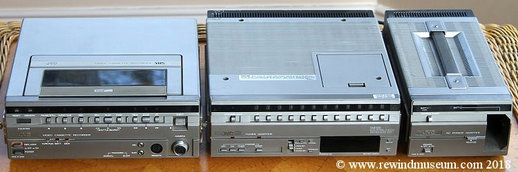JVC HR-2200 EK portable VCR and tuner