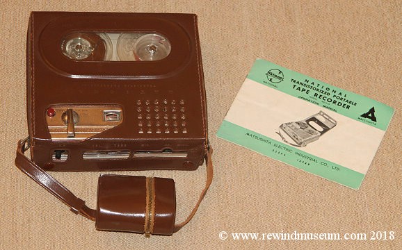 Rewind Museum. Philips EL 3586 portable reel to reel audio